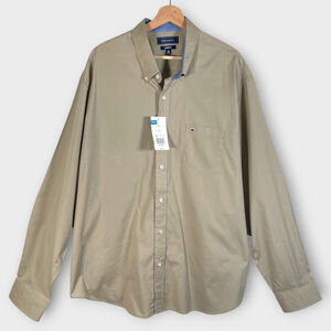 Crown & Ivy Classic Fit Button Down Shirt Mens XXL Front Pocket Classic NEW